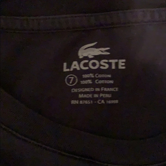 Lacoste tee large - Picture 3 of 3